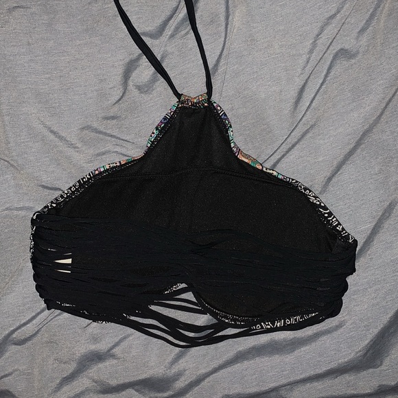 Arizona jean co bikini top with strings back and neck tie, full coverage - Picture 2 of 3